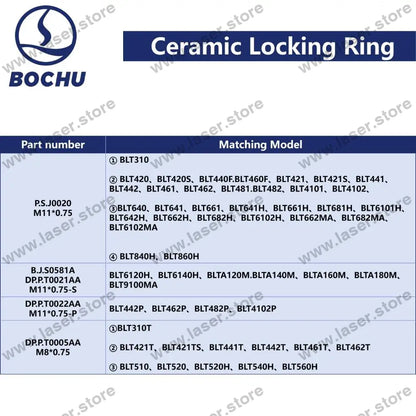 BOCHU Original Ceramic Lock Ring