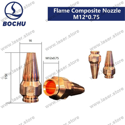 BOCHU Original Flame Composite Nozzle M12*0.75