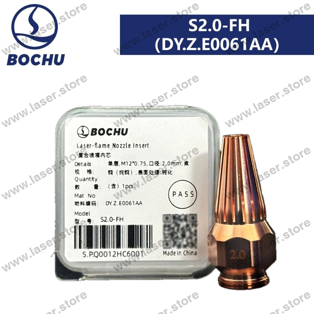 BOCHU Original Flame Composite Nozzle M12*0.75 - S2.0mm（DY.Z.E0061AA）