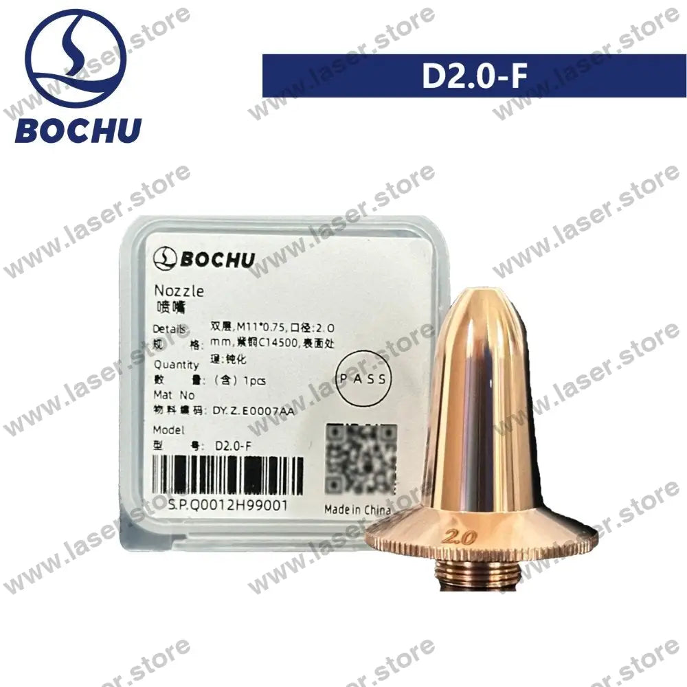 BOCHU Original Flat Bevel Cutting Nozzles D2.0-F（DY.Z.E0007AA）