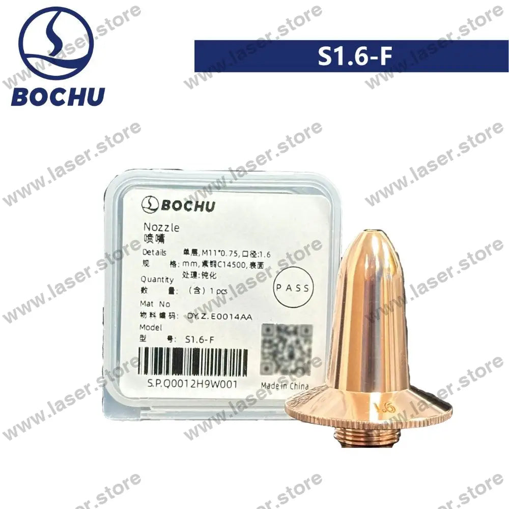 BOCHU Original Flat Bevel Cutting Nozzles S1.6-F (DY.Z.E0014AA)