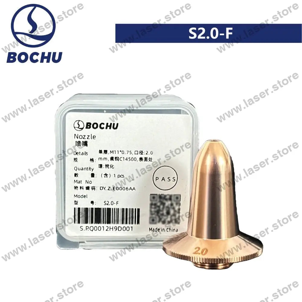 BOCHU Original Flat Bevel Cutting Nozzles S2.0-F (DY.Z.E0006AA)
