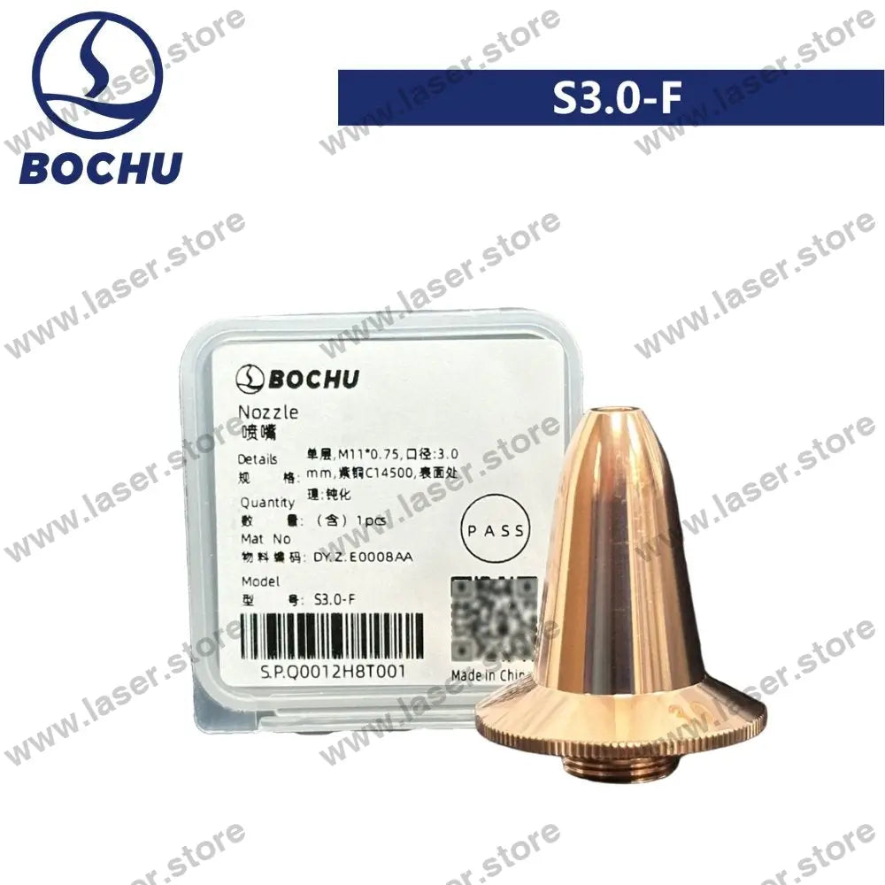 BOCHU Original Flat Bevel Cutting Nozzles S3.0-F (DY.Z.E0008AA)