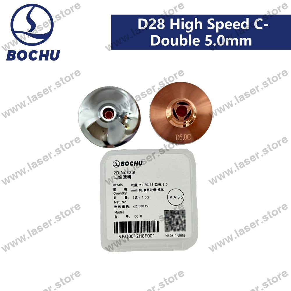 BOCHU Original Nozzles M11*0.75 D28 High Speed C-Double 5.0mm（Y.Z.E0035）