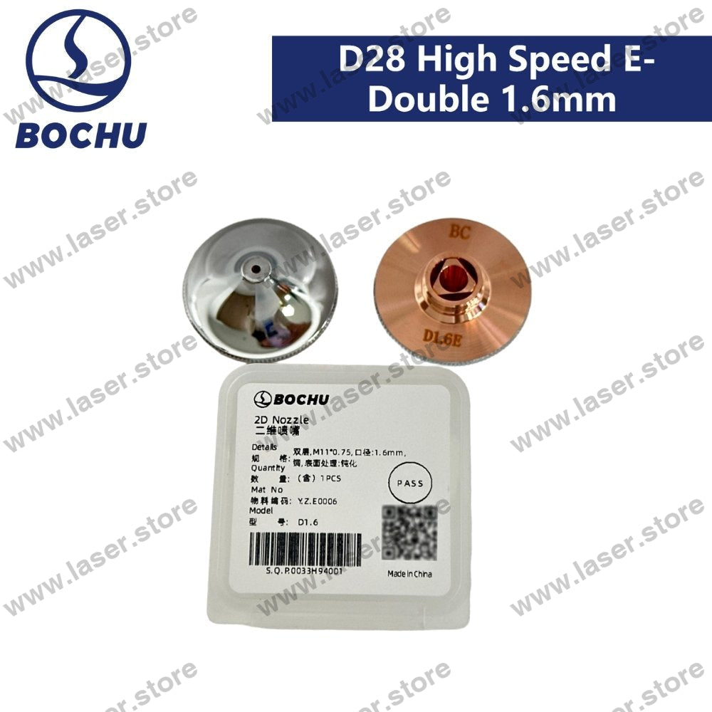 BOCHU Original Nozzles M11*0.75 D28 High Speed E-Double 1.6mm（Y.Z.E0006）