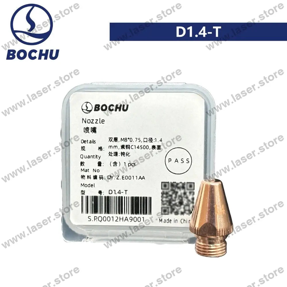 BOCHU Original Tube Bevel Cutting Nozzle M8 D1.4-T (DY.Z.E0011AA)