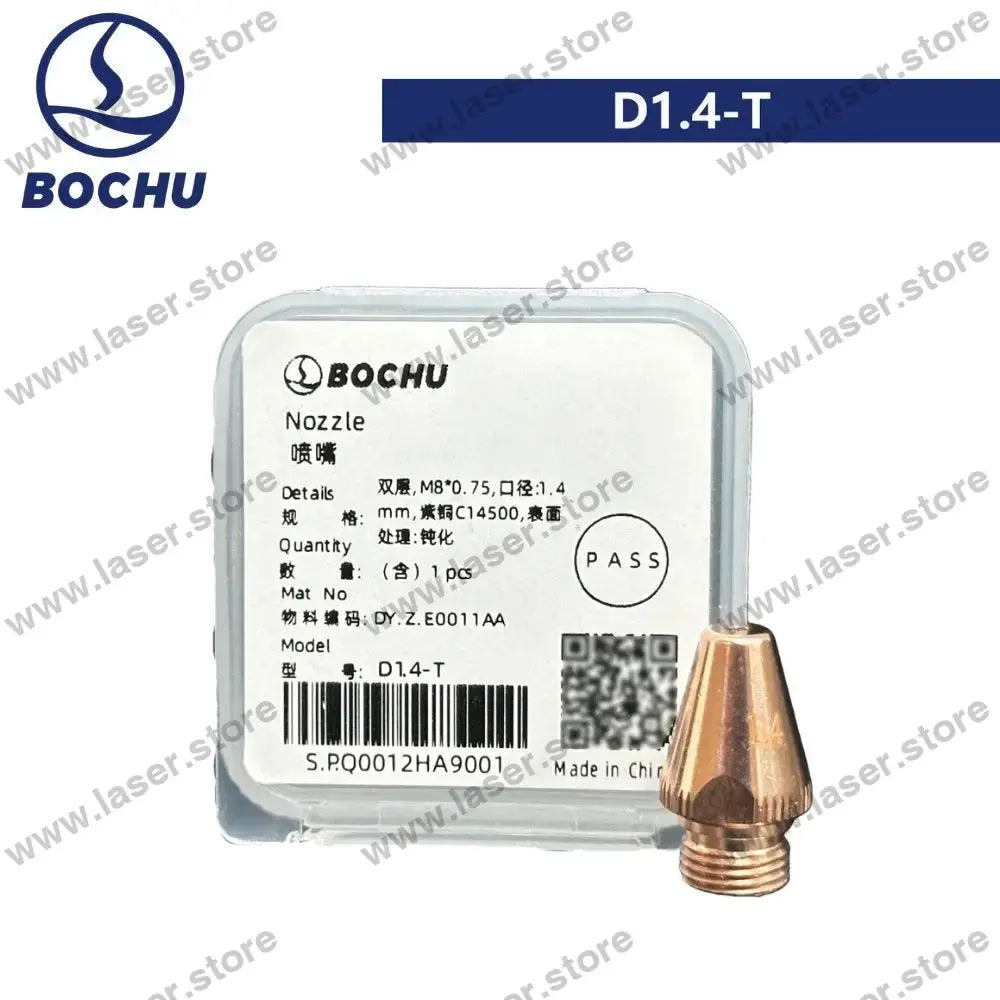 BOCHU Original Tube Bevel Cutting Nozzle M8 D1.4-T (DY.Z.E0011AA)