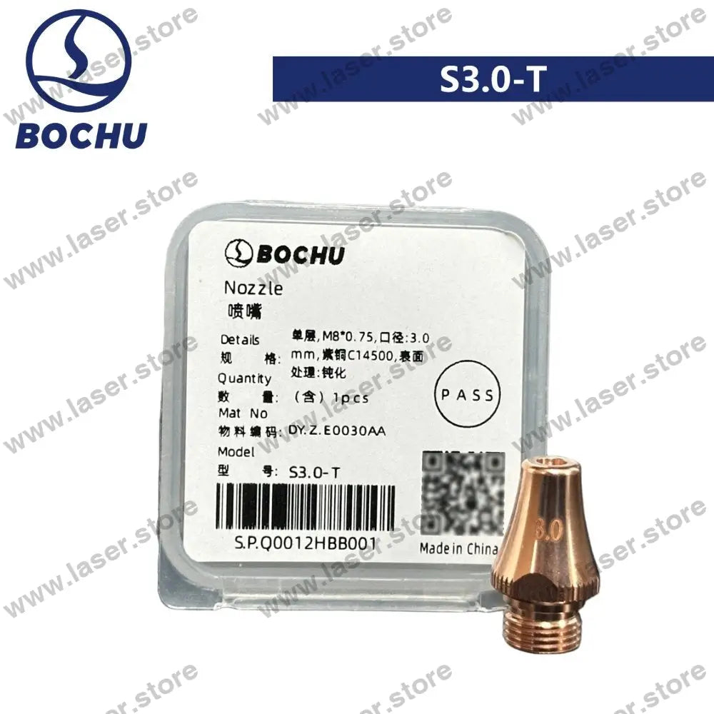 BOCHU Original Tube Bevel Cutting Nozzle M8 S3.0-T (DY.Z.E0030AA)