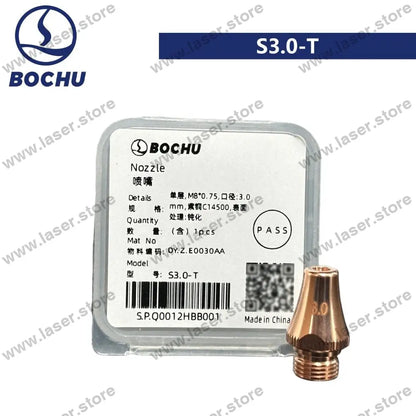 BOCHU Original Tube Bevel Cutting Nozzle M8 S3.0-T (DY.Z.E0030AA)
