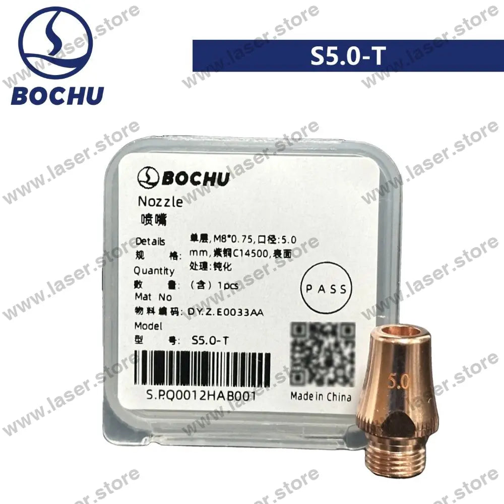 BOCHU Original Tube Bevel Cutting Nozzle M8 S5.0-T (DY.Z.E0033AA)