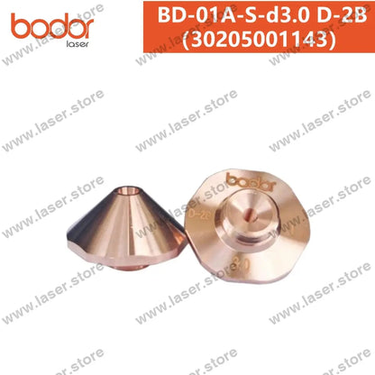 Bodor Original 25mm Hexagonal High-speed Laser Nozzles（10pcs） 30205001143（BD-01A-S-d3.0 D-2B）
