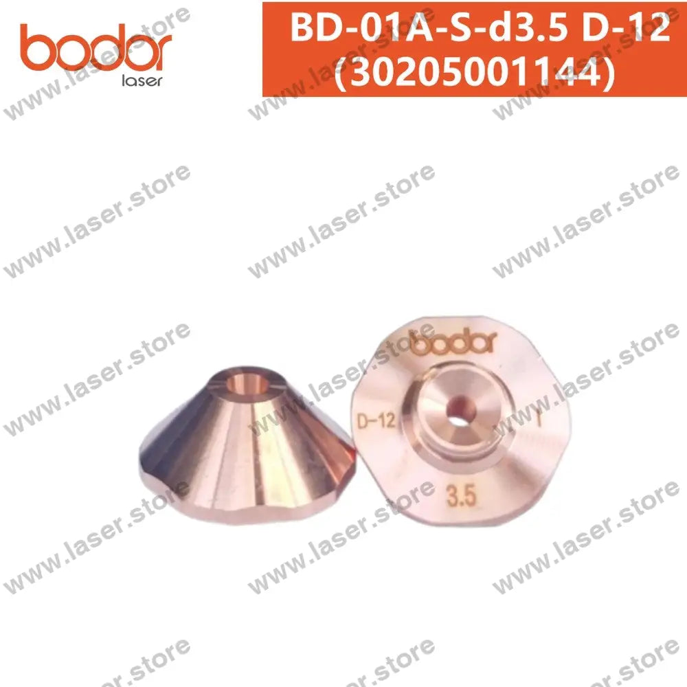 Bodor Original 25mm Hexagonal High-speed Laser Nozzles（10pcs） 30205001144（BD-01A-S-d3.5 D-12）
