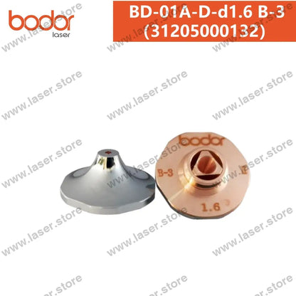 Bodor Original 25mm Hexagonal High-speed Laser Nozzles（10pcs） 31205000132（BD-01A-D-d1.6 B-3）