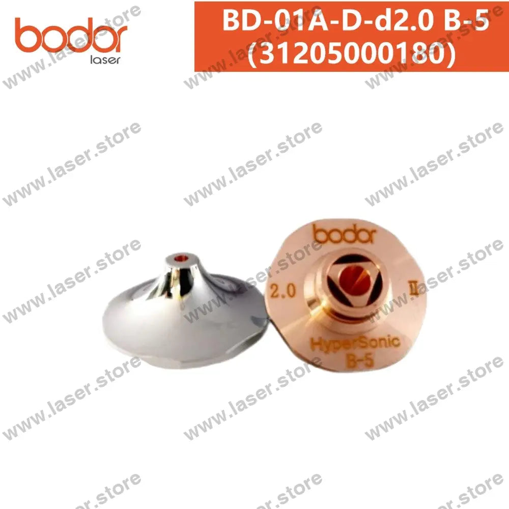 Bodor Original 25mm Hexagonal High-speed Laser Nozzles（10pcs） 31205000180（BD-01A-D-d2.0 B-5）