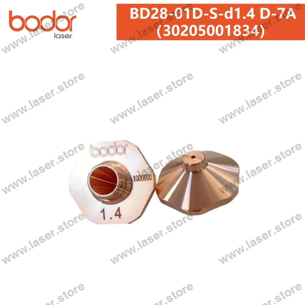 Bodor Original 28mm Hexagonal Plate-cutting High-speed Nozzle（20pcs） 30205001834（BD28-01D-S-d1.4 D-7A）