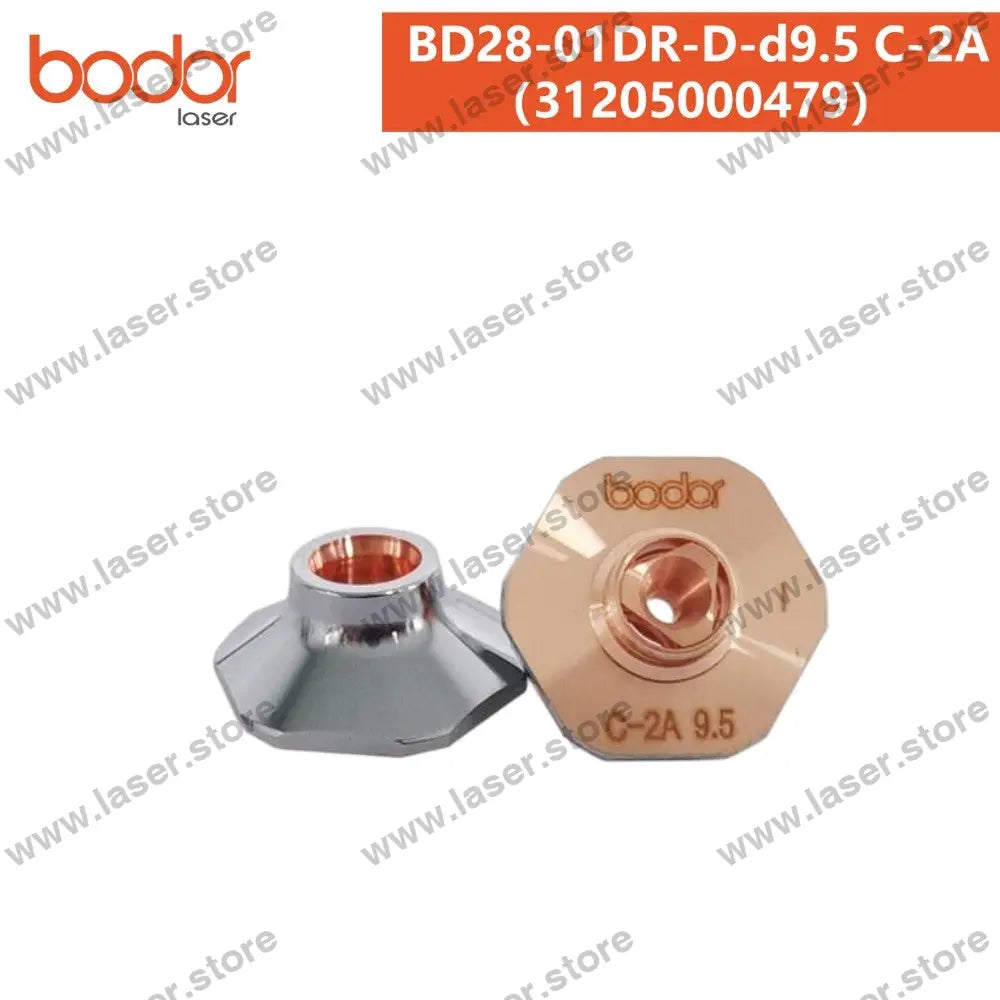 Bodor Original 28mm Hexagonal Plate-cutting High-speed Nozzle（20pcs） 31205000479（BD28-01DR-D-d9.5 C-2A）