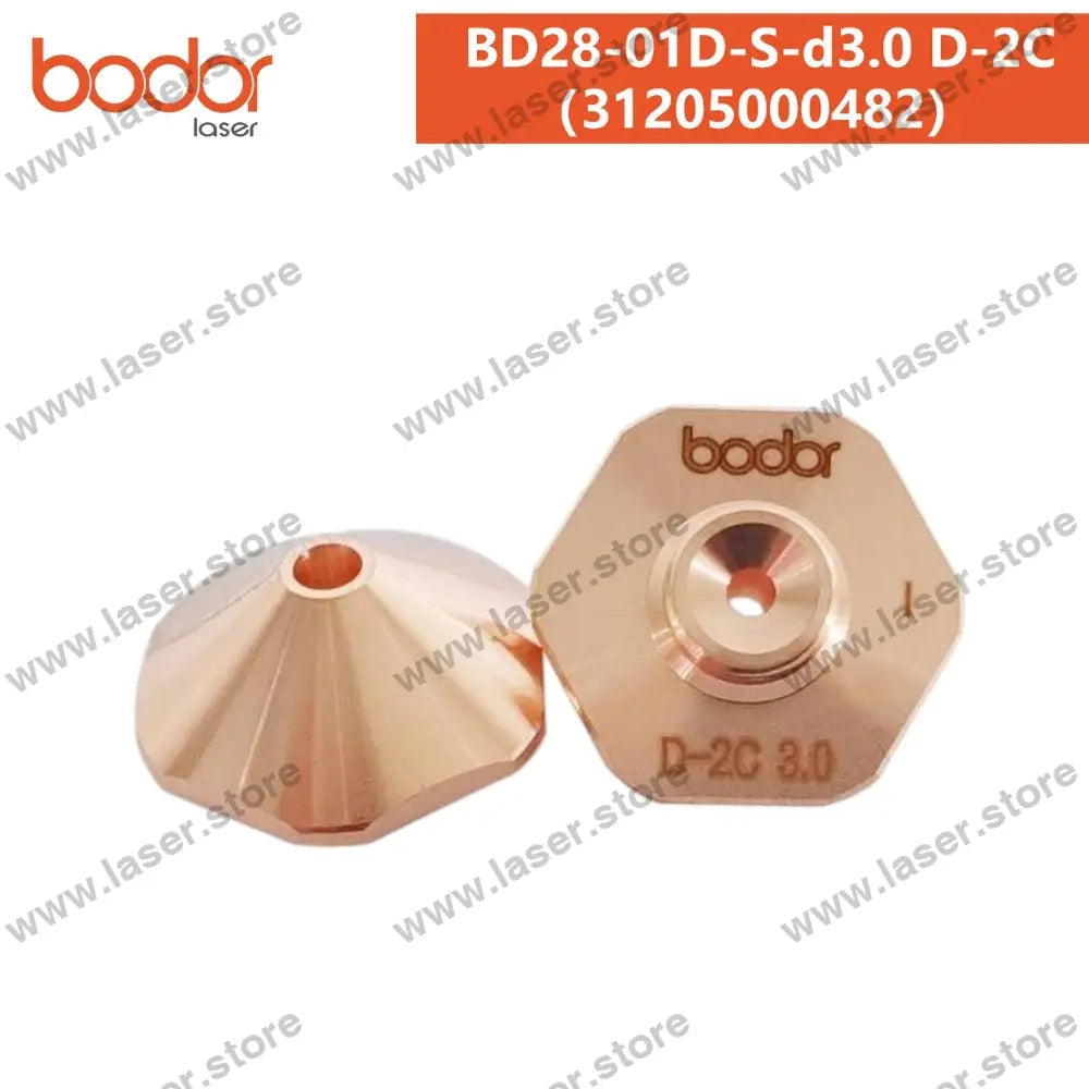 Bodor Original 28mm Hexagonal Plate-cutting High-speed Nozzle（20pcs） 31205000482（BD28-01D-S-d3.0 D-2C）