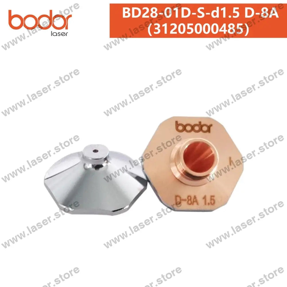 Bodor Original 28mm Hexagonal Plate-cutting High-speed Nozzle（20pcs） 31205000485（BD28-01D-S-d1.5 D-8A）