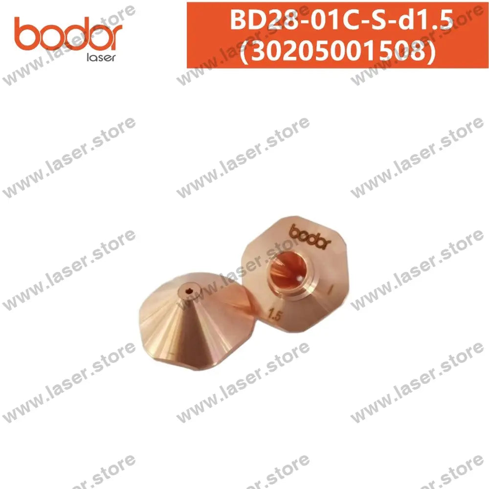 Bodor Original 28mm Hexagonal Plate Cutting Standard Laser Nozzles 30205001508（BD28-01C-S-d1.5）