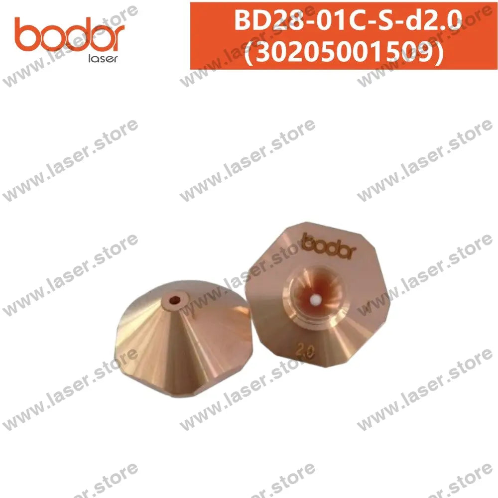 Bodor Original 28mm Hexagonal Plate Cutting Standard Laser Nozzles 30205001509（BD28-01C-S-d2.0）