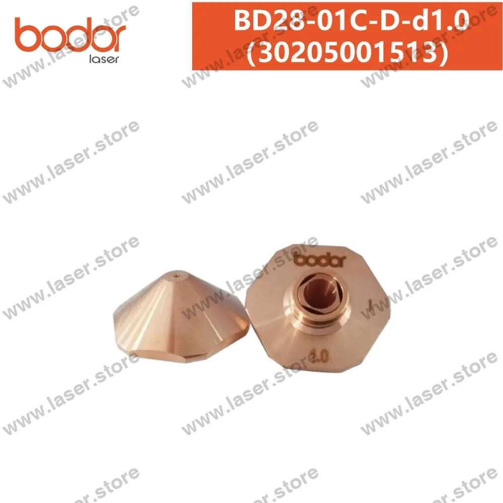 Bodor Original 28mm Hexagonal Plate Cutting Standard Laser Nozzles 30205001513（BD28-01C-D-d1.0）