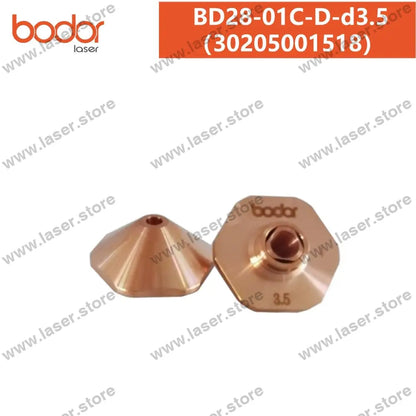 Bodor Original 28mm Hexagonal Plate Cutting Standard Laser Nozzles 30205001518（BD28-01C-D-d3.5）