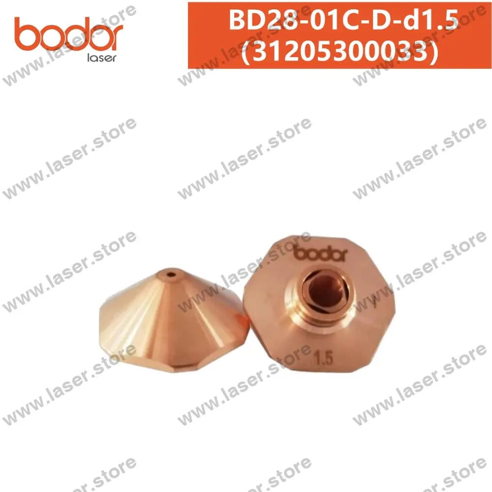 Bodor Original 28mm Hexagonal Plate Cutting Standard Laser Nozzles 31205300033（BD28-01C-D-d1.5）