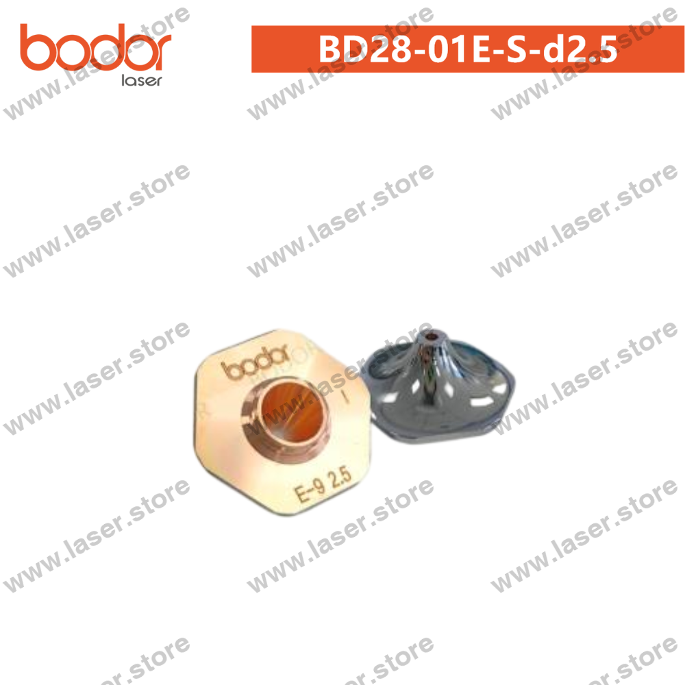 Bodor Original 28mm Hexagonal Single-layer Storm Nozzles（10pcs） - BD28-01E-S-d2.5