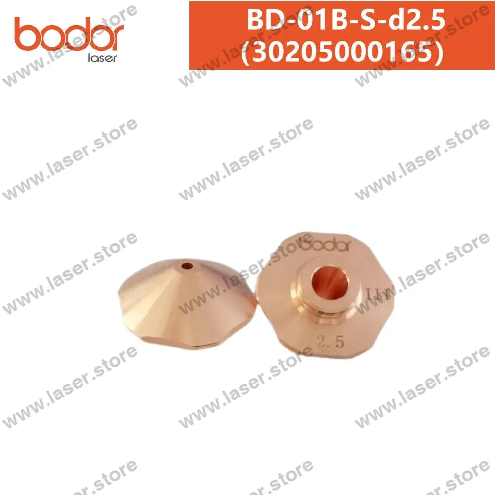 Bodor Original 32mm Laser Nozzles（10pcs） 30205000165（BD-01B-S-d2.5）