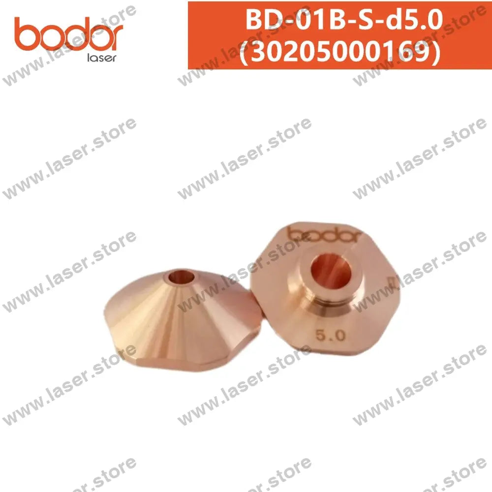 Bodor Original 32mm Laser Nozzles（10pcs） 30205000169（BD-01B-S-d5.0）