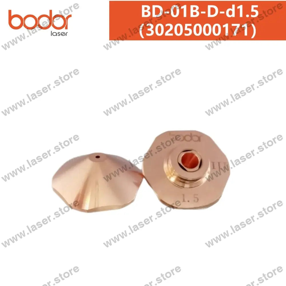 Bodor Original 32mm Laser Nozzles（10pcs） 30205000171（BD-01B-D-d1.5）