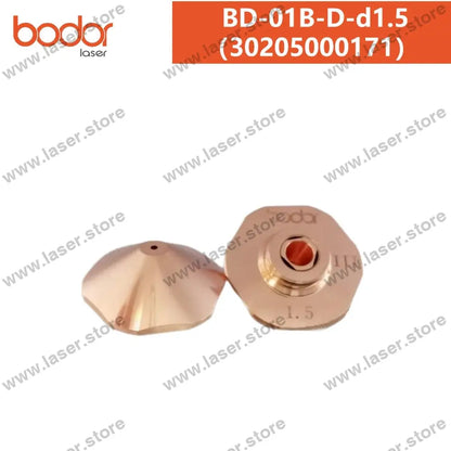 Bodor Original 32mm Laser Nozzles（10pcs） 30205000171（BD-01B-D-d1.5）