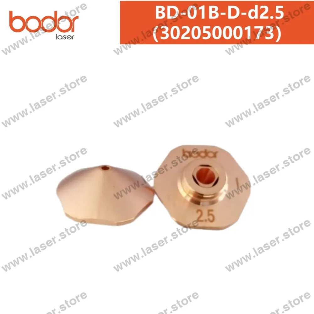 Bodor Original 32mm Laser Nozzles（10pcs） 30205000173（BD-01B-D-d2.5）