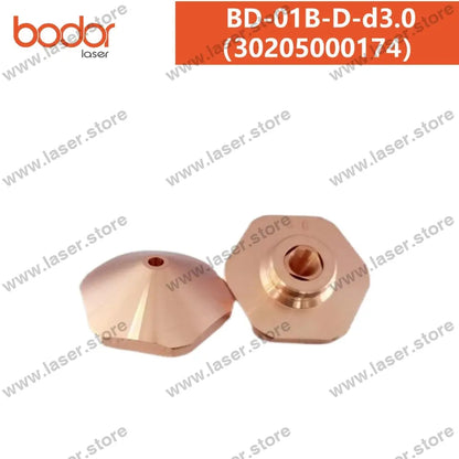 Bodor Original 32mm Laser Nozzles（10pcs） 30205000174（BD-01B-D-d3.0）