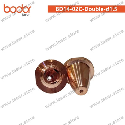 Bodor Original Tube Cutting 14mm Nozzles（10pcs） BD14-02C-Double-d1.5