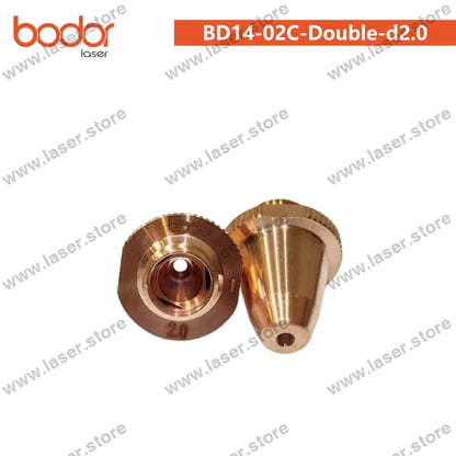 Bodor Original Tube Cutting 14mm Nozzles（10pcs） BD14-02C-Double-d2.0