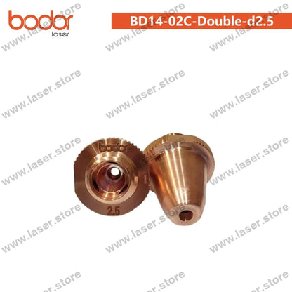 Bodor Original Tube Cutting 14mm Nozzles（10pcs） BD14-02C-Double-d2.5