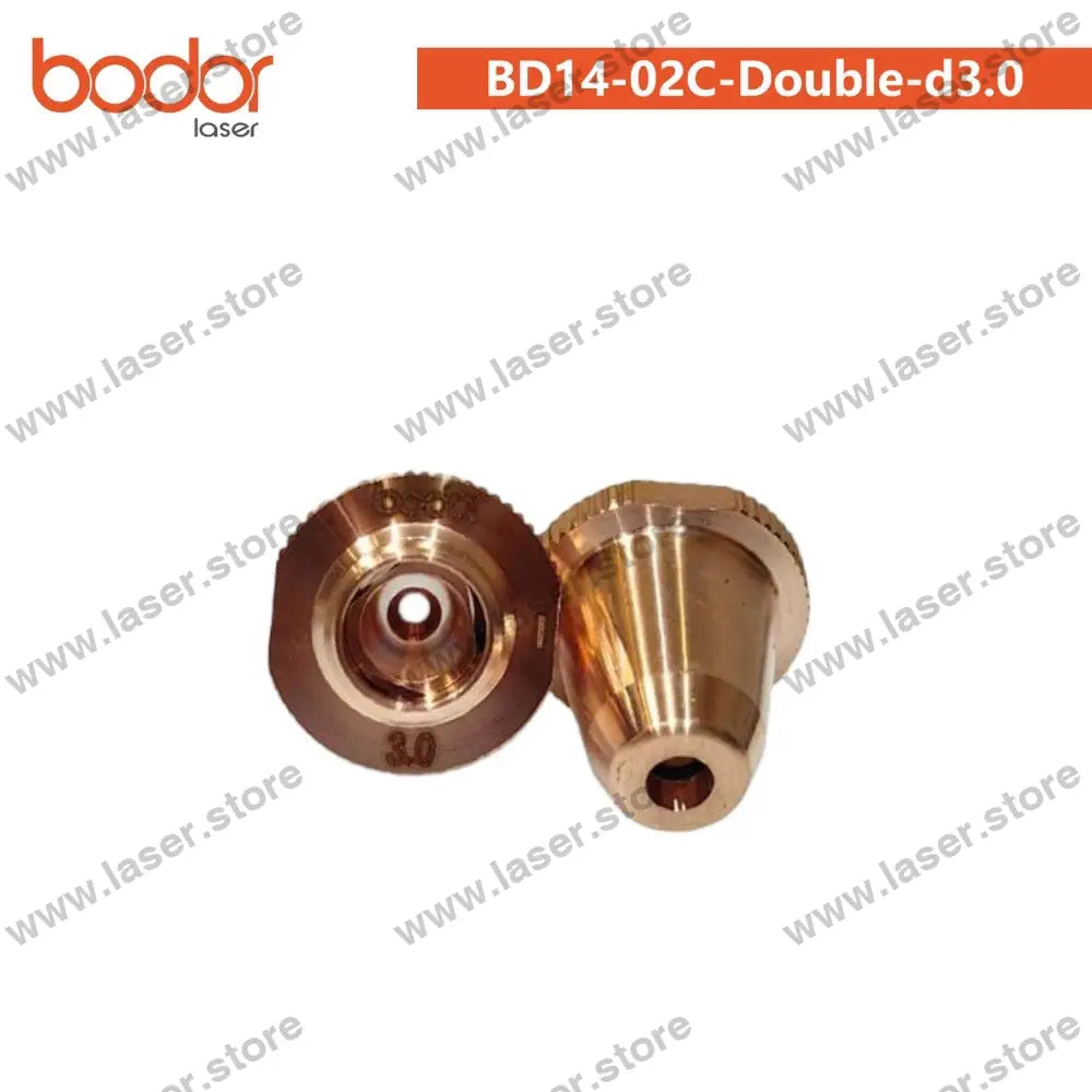Bodor Original Tube Cutting 14mm Nozzles（10pcs） BD14-02C-Double-d3.0