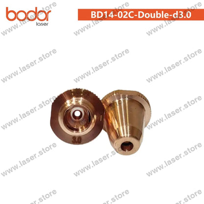 Bodor Original Tube Cutting 14mm Nozzles（10pcs） BD14-02C-Double-d3.0