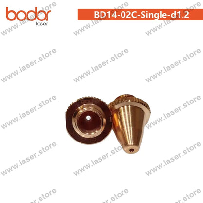 Bodor Original Tube Cutting 14mm Nozzles（10pcs） BD14-02C-Single-d1.2