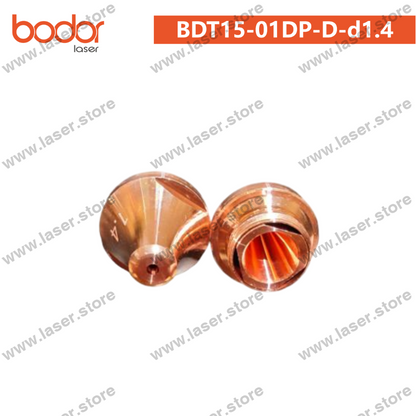 Bodor Original U10/Gangchun Dedicated Long-Focus Straight Tube-Cutting Nozzle (30kW)10pcs - BDT15-01DP-D-d1.4