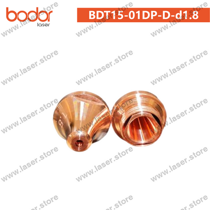 Bodor Original U10/Gangchun Dedicated Long-Focus Straight Tube-Cutting Nozzle (30kW)10pcs - BDT15-01DP-D-d1.8