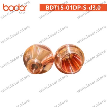 Bodor Original U10/Gangchun Dedicated Long-Focus Straight Tube-Cutting Nozzle (30kW)10pcs - BDT15-01DP-S-d3.0