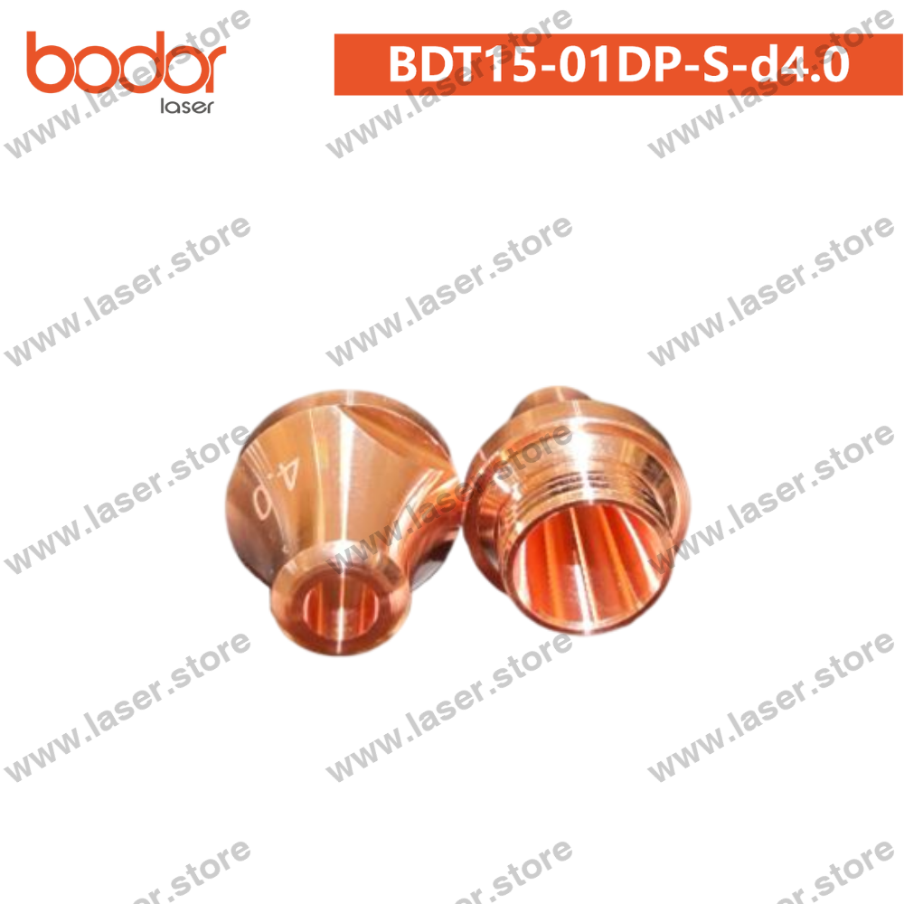 Bodor Original U10/Gangchun Dedicated Long-Focus Straight Tube-Cutting Nozzle (30kW)10pcs - BDT15-01DP-S-d4.0