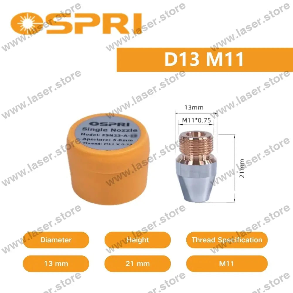 OSPRI Original Single-Layer Nozzles D13 M11