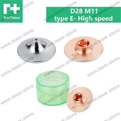 Raytools Flat Double-Layer High-Speed Laser Nozzle D28*M11