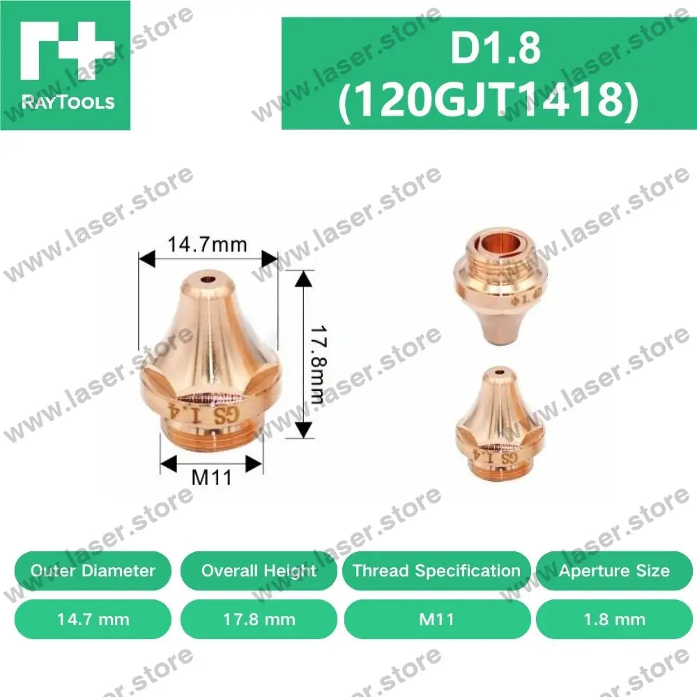 Raytools Original Single/Double Layer 3D M11 Nozzle D1.8