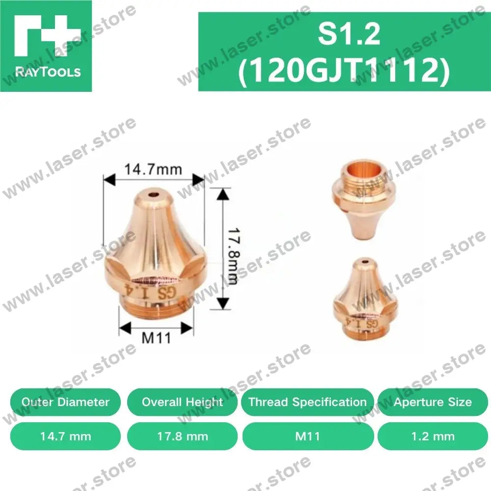Raytools Original Single/Double Layer 3D M11 Nozzle S1.2