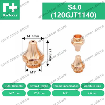 Raytools Original Single/Double Layer 3D M11 Nozzle S4.0