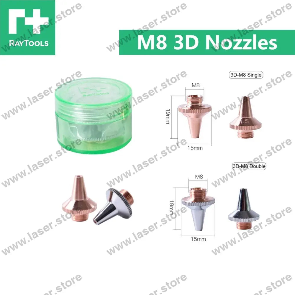 Raytools Original Single/Double Layer M8 3D Nozzle
